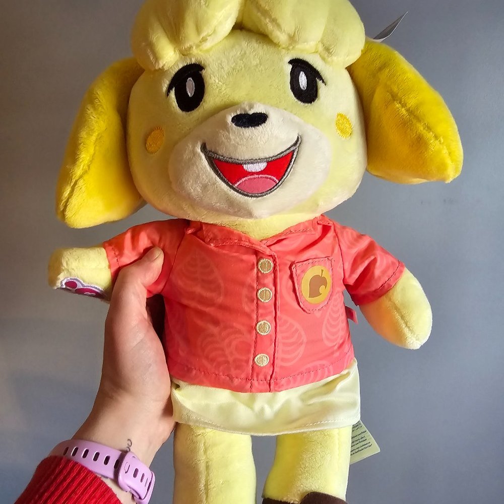 Animal Crossing New Horizons Build A bear Isabelle Plush NWT Animal Crossing BAB